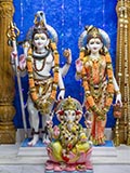 Bhagwan Shri Shankar, Shri Parvatiji and Shri Ganeshji